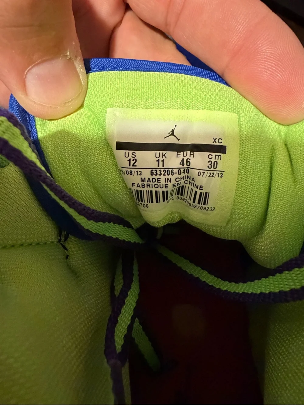 Air Jordan 1 Mid Bel Air in size 12